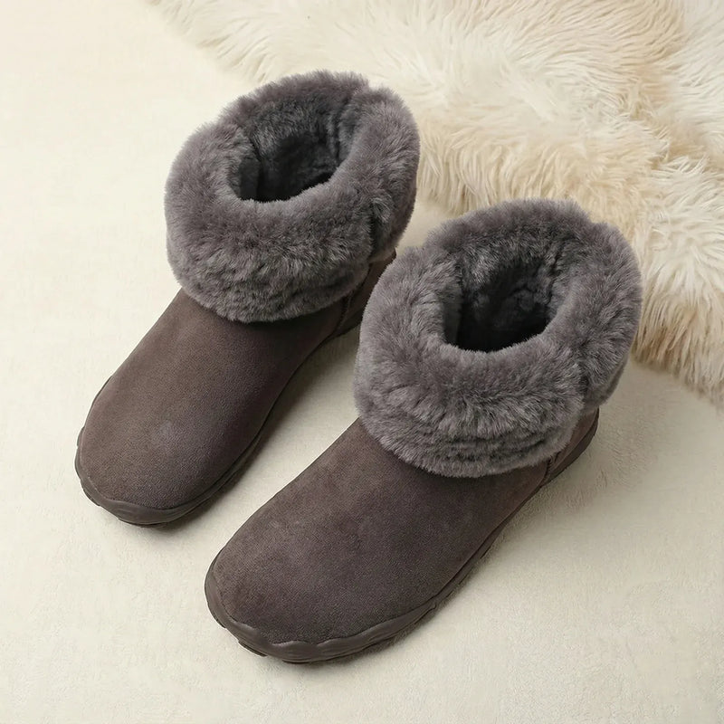 Nordstig Cozy - barfotaskor med pälsfoder