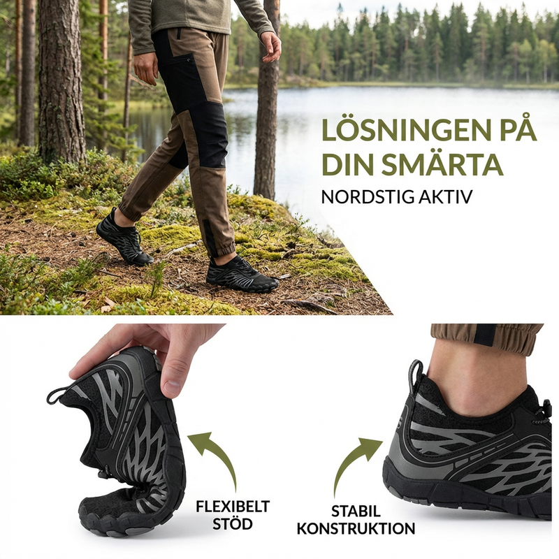 Nordstig Aktiv - Lösningen på din fotsmärta (Unisex)