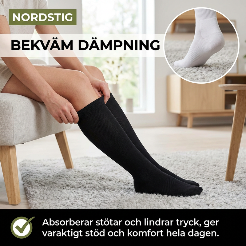 Diabetestrumpor för optimal komfort
