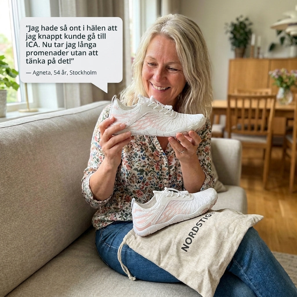 Nordstig Aktiv - Barfotaskor mot Fot & Ryggsmärta