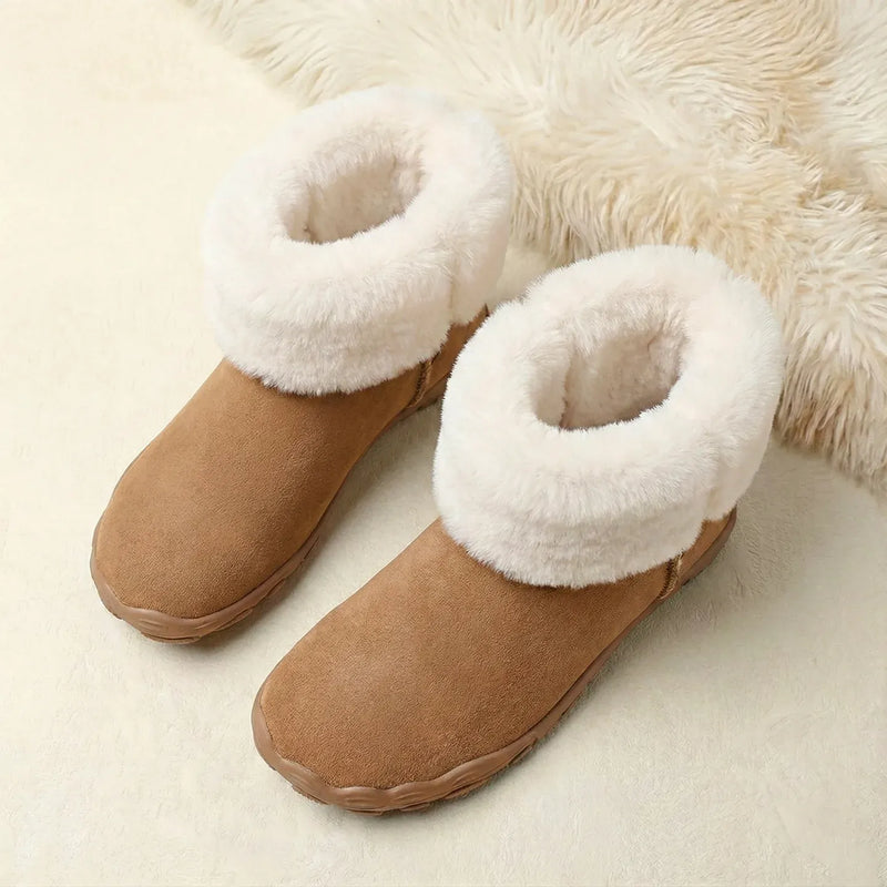 Nordstig Cozy - barfotaskor med pälsfoder