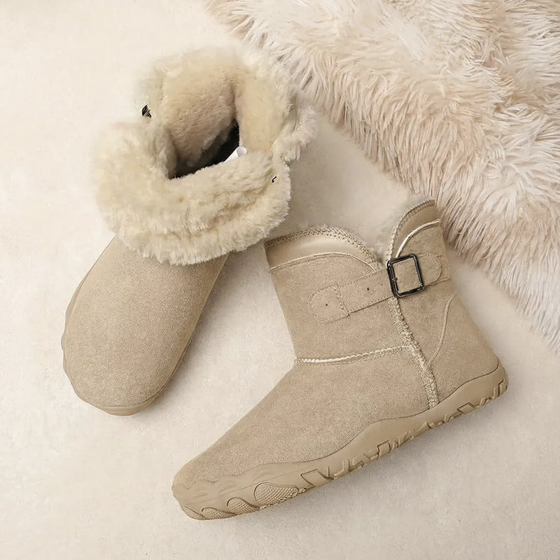 Nordstig Cozy - barfotaskor med pälsfoder