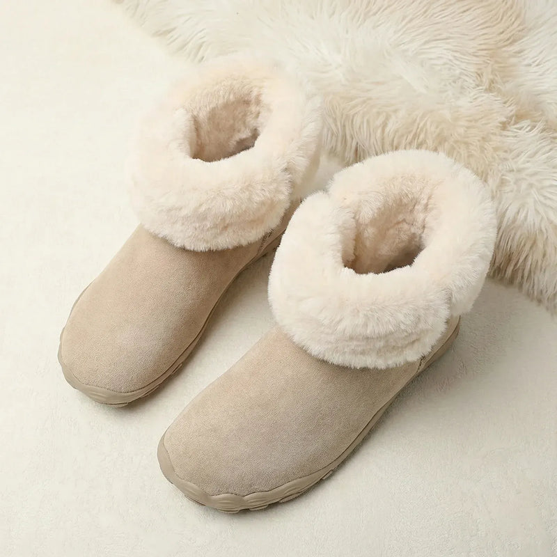 Nordstig Cozy - barfotaskor med pälsfoder