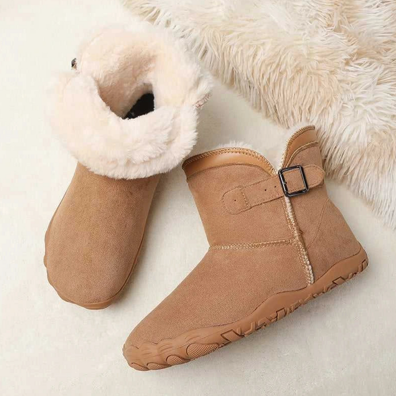 Nordstig Cozy - barfotaskor med pälsfoder